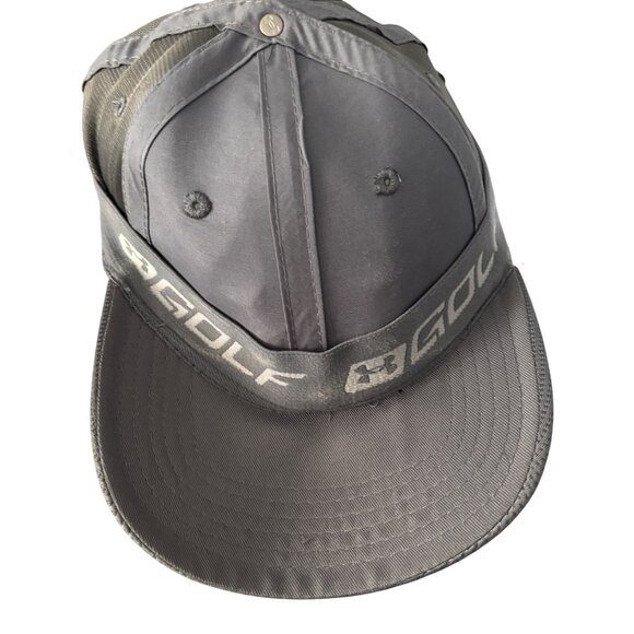 Under Armour Women's Golf Hat Fitted M/L Flex Fit Baseball Cap Pink Embroidery - Picture 5 of 5